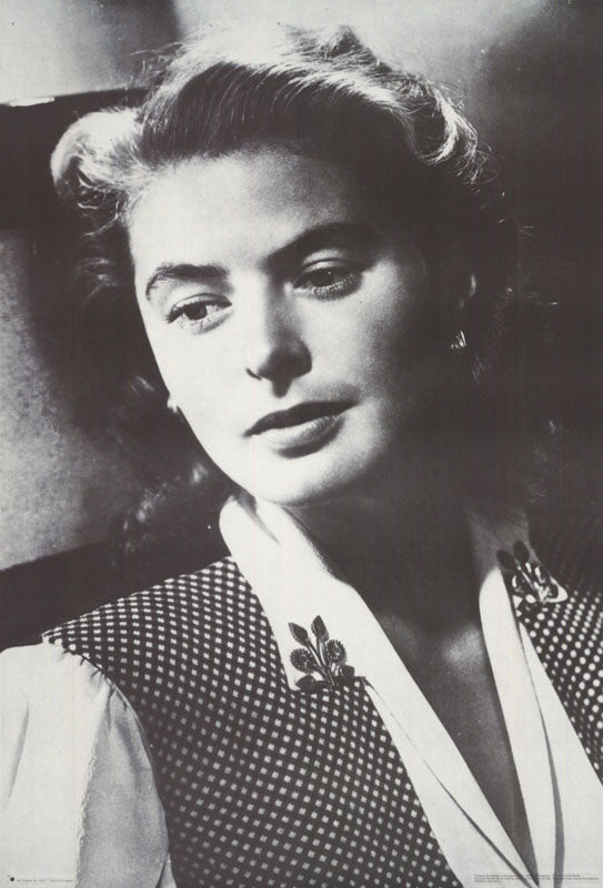 ACTRESS: INGRID BERGMAN POSTER RW10-O