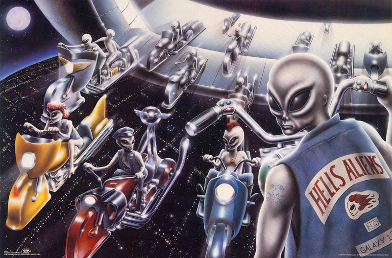 ALIEN - HELL'S ALIENS - POSTER LW26A