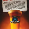 ANY DAMN BEER POSTER