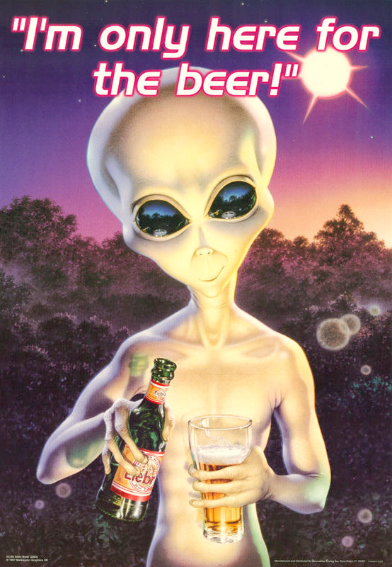 ALIEN BREW POSTER
