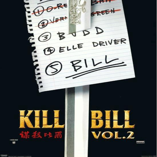 KILL BILL VOL. 2 Poster