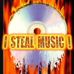 I STEAL MUSIC POSTER