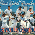 WORLD SERIES CHAMPS 1996 NY YANKEES POSTER