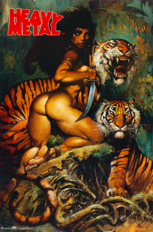 ADULT HEAVY METAL POSTER