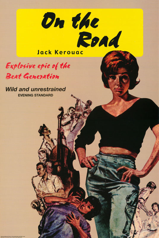 ON THE ROAD JACK KEROUAC POSTER