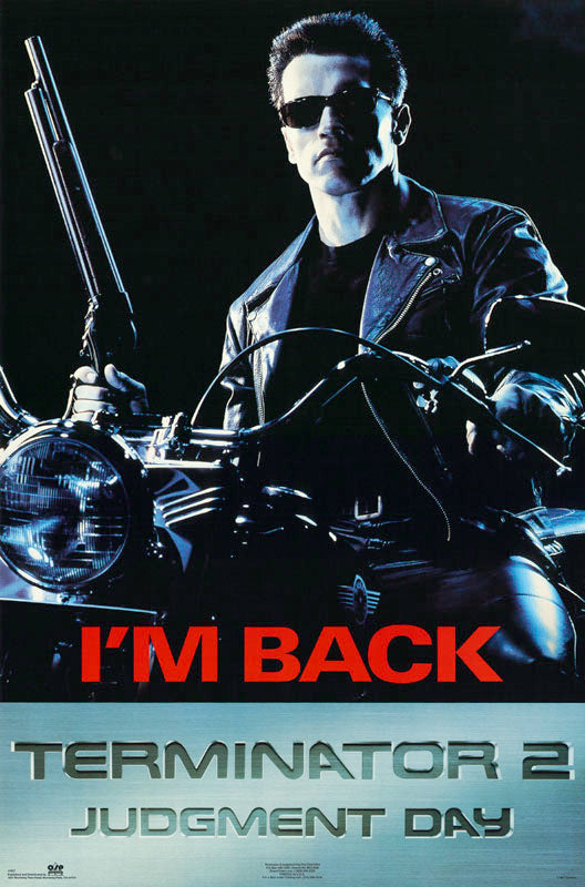 TERMINATOR 2 JUDGEMENT DAY POSTER