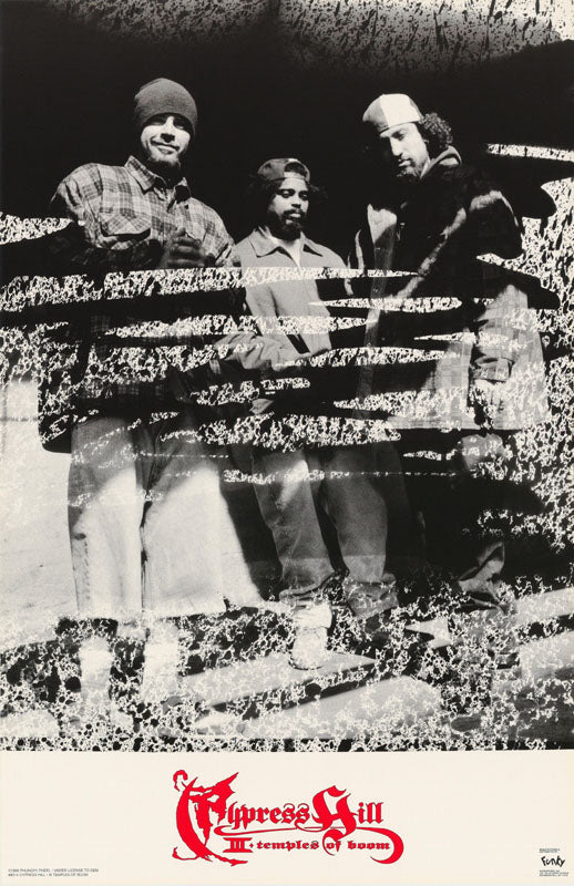 MUSIC - CYPRESS HILL-III TEMPLES OF BOOM - POSTER LW29Z