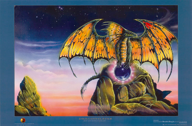 DRAGON SLAYER BON JOVI WORLD TOUR POSTER