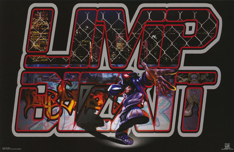 LIMP BIZKIT THE HOOD POSTER