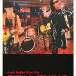 U2 EVEN BETTER THAN THE REAL THING POSTER