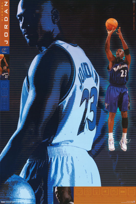 NBA - MICHAEL JORDAN-SYMBOL - POSTER RW7-O