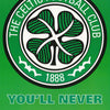 CELTICS FBC-YOU'LL NEVER WALK ALONE (grn) POSTER