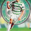 HENRIK LARSSON 100 GOALS & COUNTING POSTER