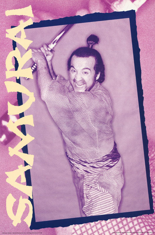 T.V. - JOHN BELUSHI-SAMURAI - POSTER LW16U