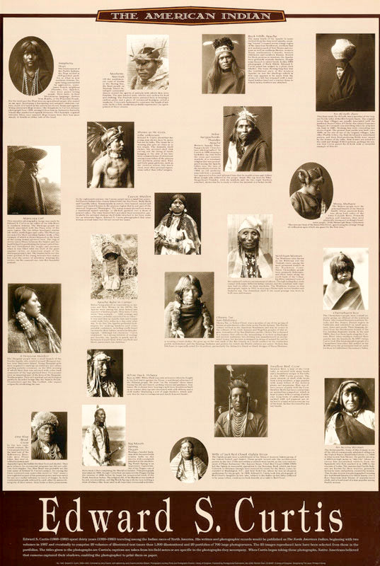 THE AMERICAN INDIAN - POSTER RW5V