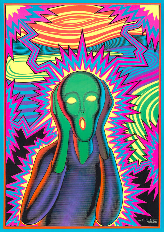 THE SCREAM - POSTER RW23M
