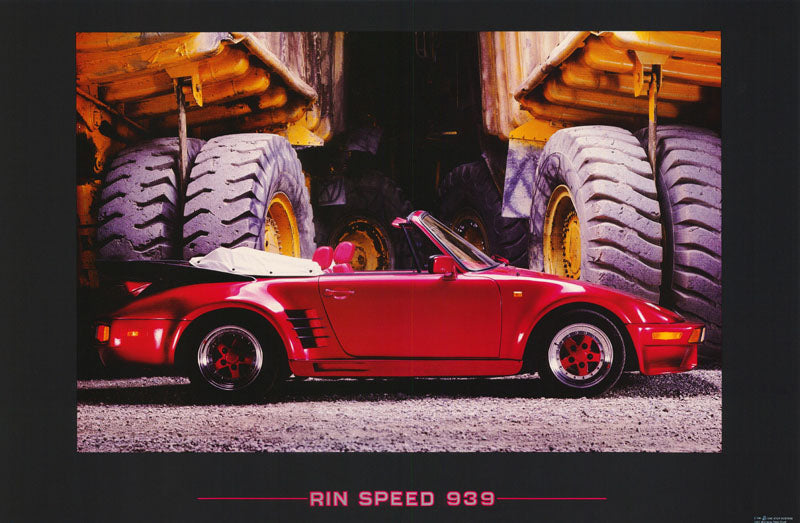 TRANSPORTATION - RIN SPEED 939 PORSCHE - POSTER RW24B