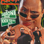 WRESTLING ROCK COLLAGE POSTER