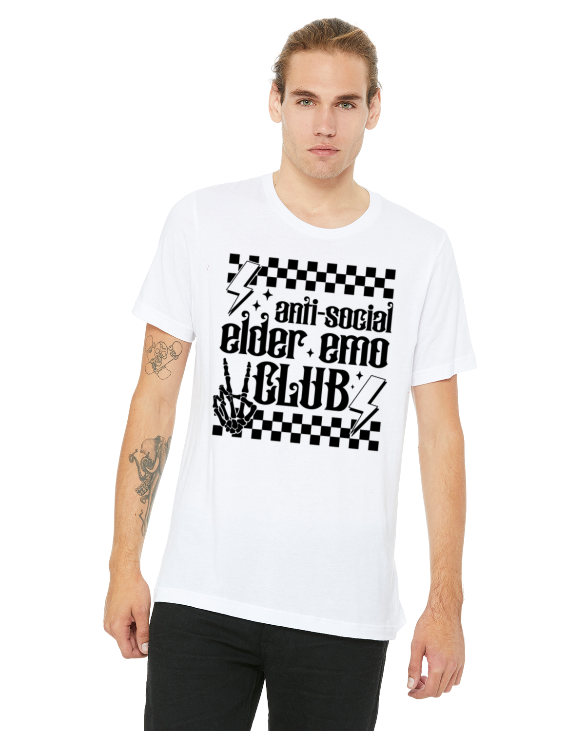 PRE-ORDER: ANTI SOCIAL ELDER EMO CLUB T-SHIRT