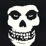 MISFITS skull white POSTER