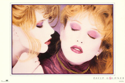 2 ladies' faces - POSTER LW5V