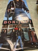 Bon Jovi Backstage Vintage Music Poster - Style 2