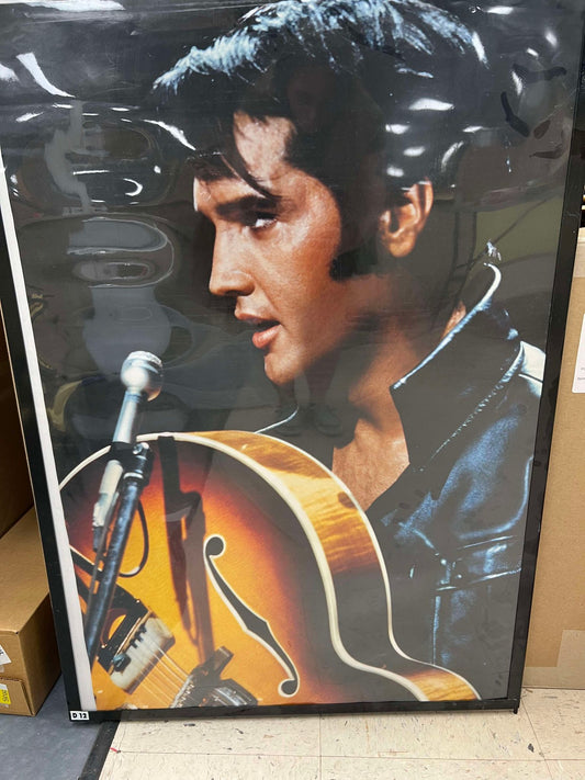 MUSIC: ELVIS GUITAR POSTER