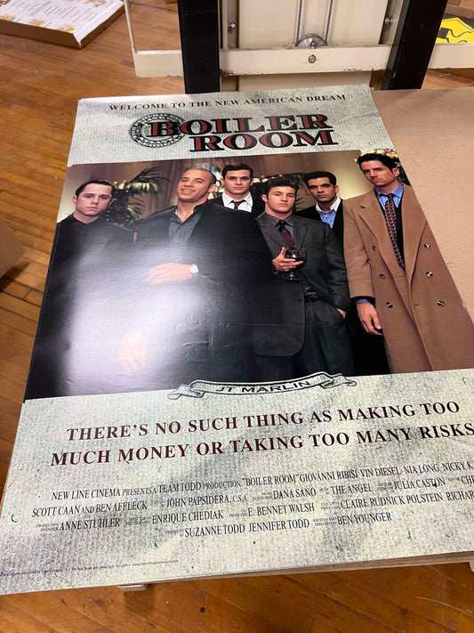 MOVIE: BOILER ROOM POSTER RW8F