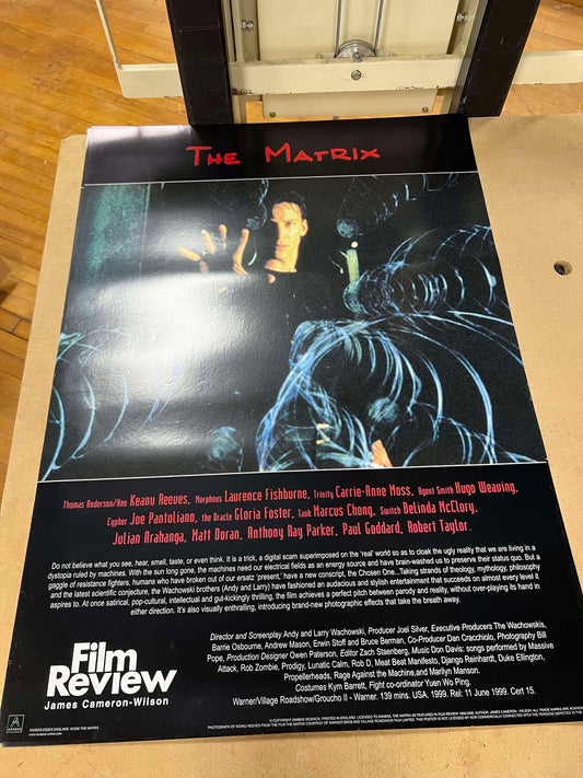 MOVIE: THE MATRIX POSTER RW8E