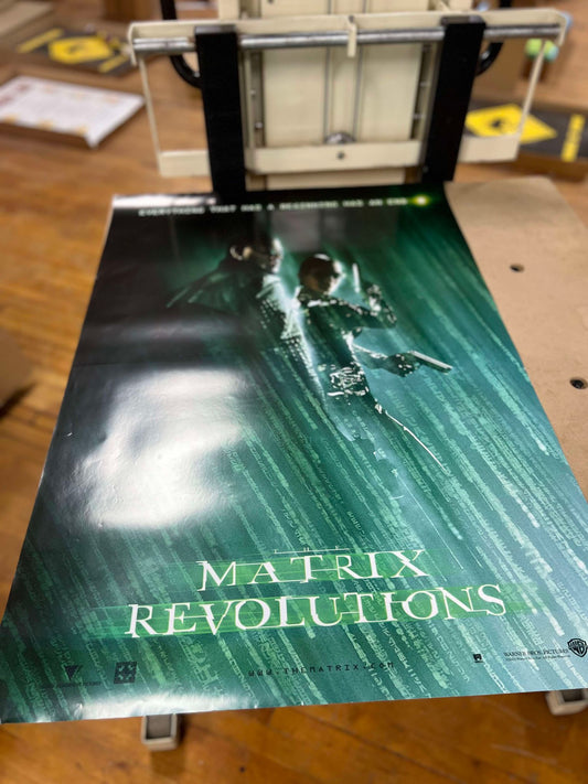 MOVIE: MATRIX REVOLUTIONS POSTER RW9D