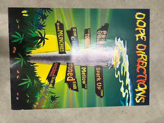 MJ: DOPE DIRECTIONS POSTER LW6M