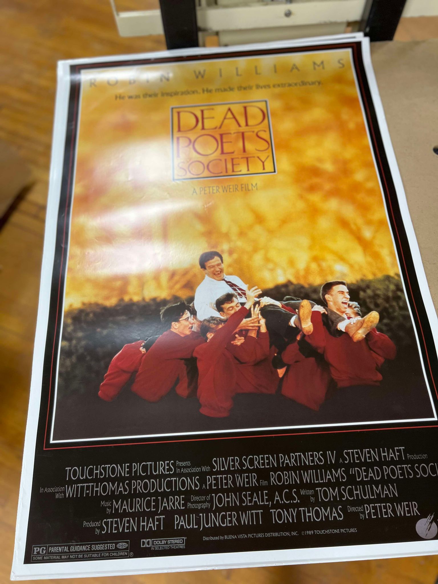 DEAD POETS SOCIETY POSTER