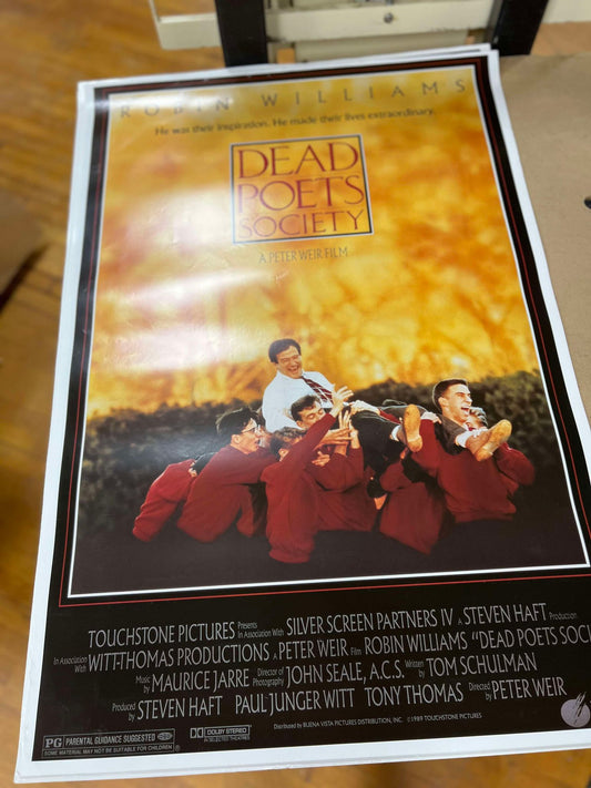 MOVIE: DEAD POETS SOCIETY POSTER RW9A