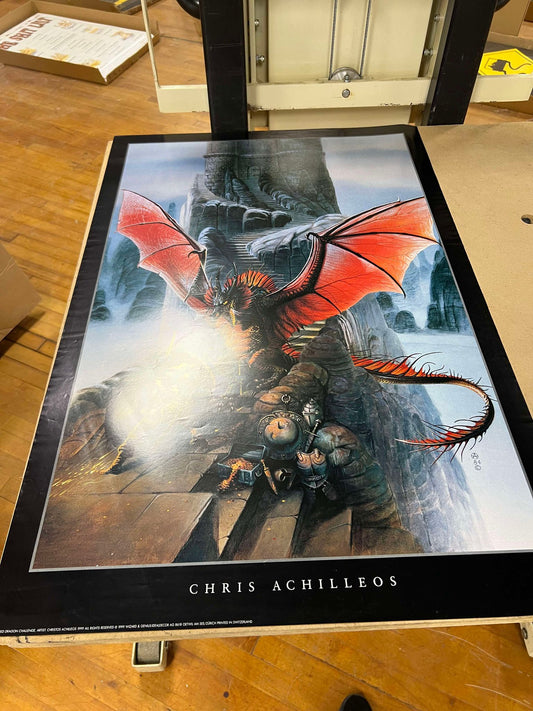 CHRIS ACHILLEOS POSTER RW7V