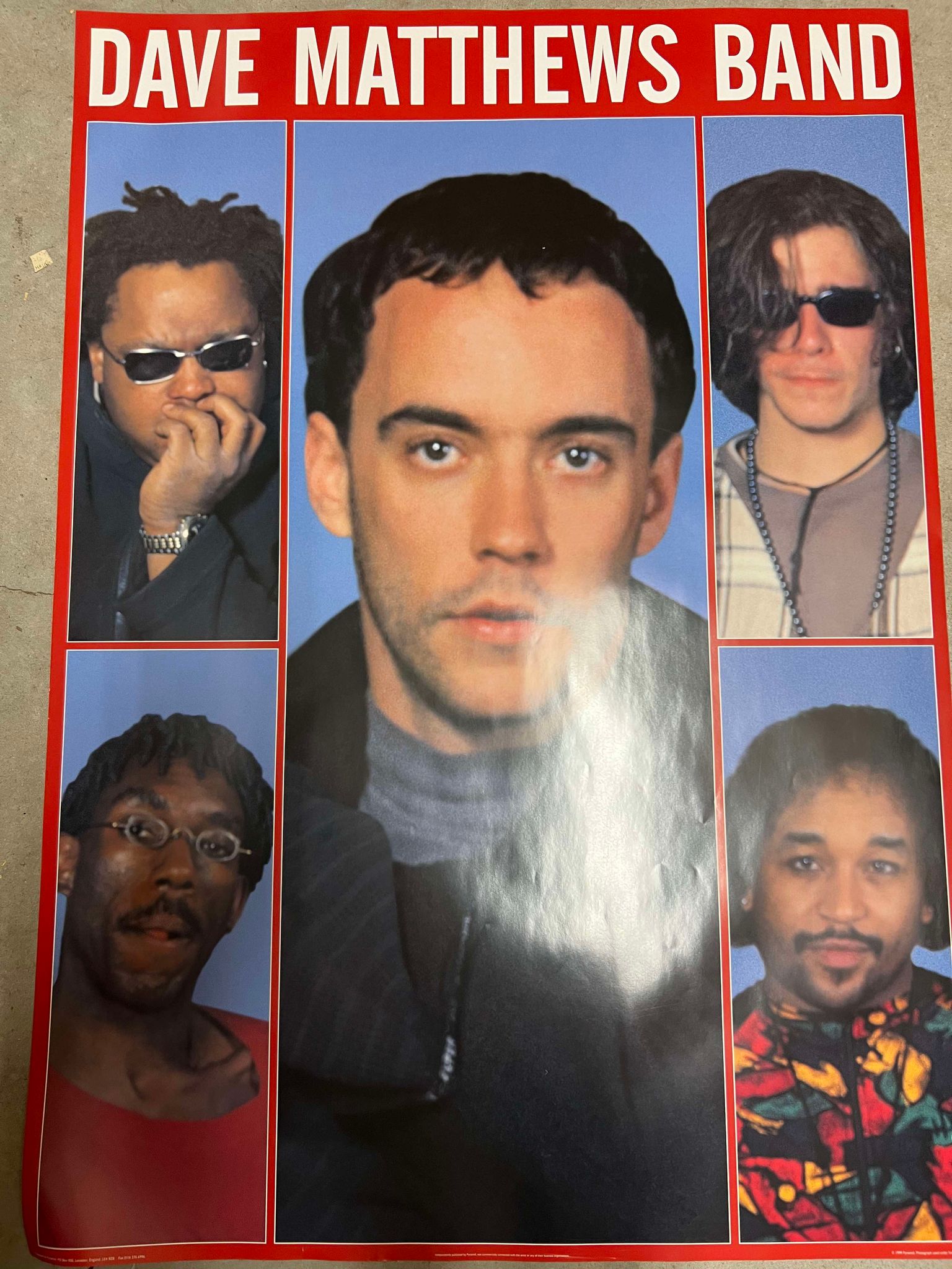 DAVE MATTHEWS BAND POSTER