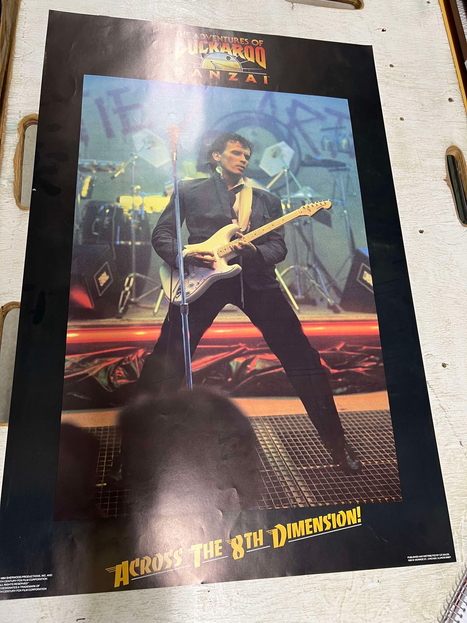 ACROSS THE 8TH DIMENSION BUCKAROO POSTER