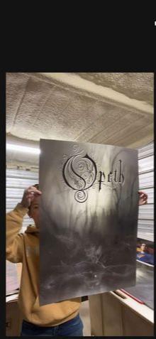 SLIGHTLY DAMAGED OPETH POSTER FR