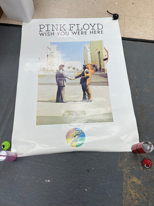 LARGE PINK FLOYD POSTER
