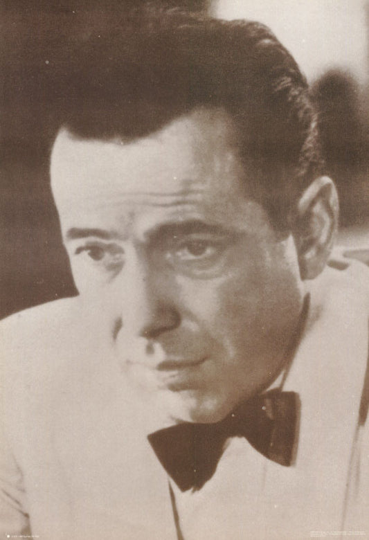 ACTOR - HUMPHREY BOGART (dk bckgrnd) - POSTER LW18S