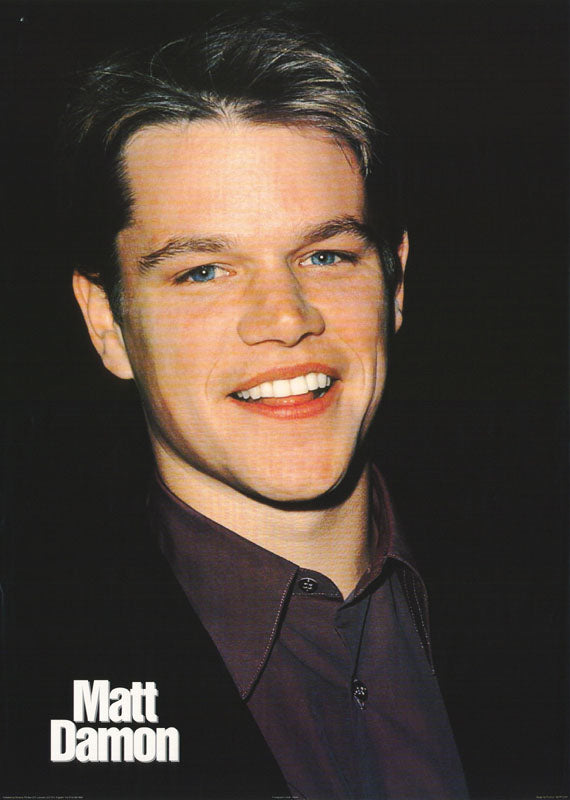 MATT DAMON POSTER