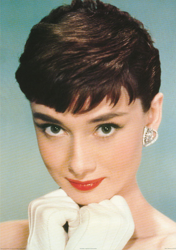 ACTRESS: AUDREY HEPBURN POSTER LW15Y