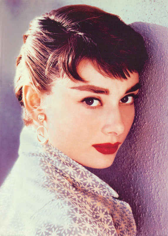 AUDREY HEPBURN backgrnd POSTER