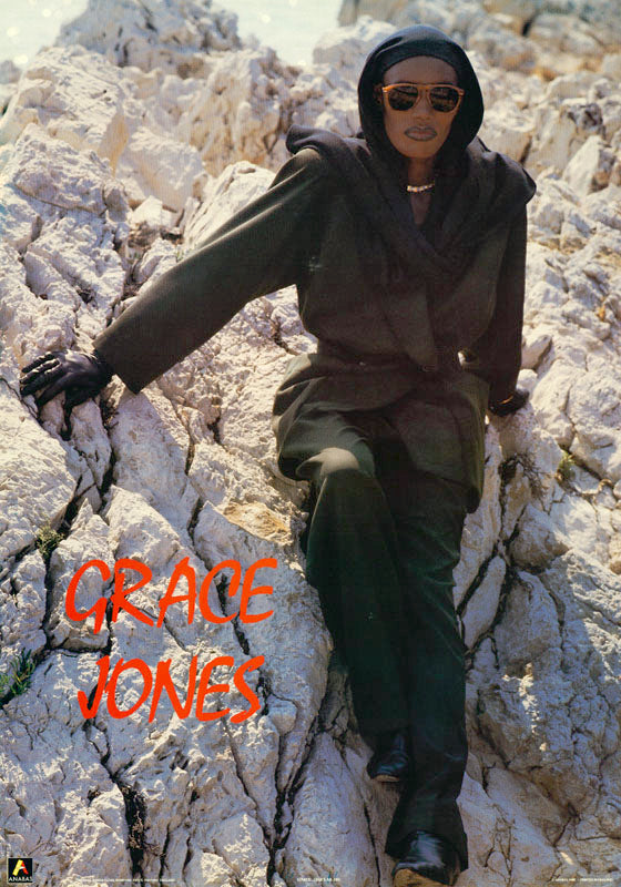 ACTRESS - GRACE JONES - POSTER LW12G
