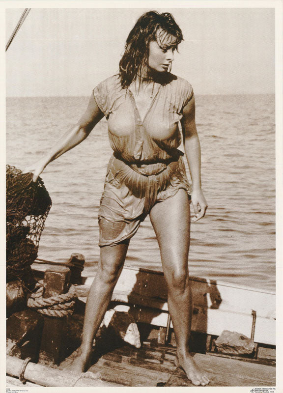 ACTRESS - SOPHIA LOREN - POSTER LW4D