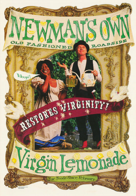 ADV. - PAUL NEWMAN & WHOOPIE GOLDBERG - 2585 POSTER RW2i