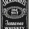 JACK DANIELS FLOCKED POSTER LC7C/D