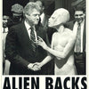 ALIEN BACKS CLINTON - POSTER RW17P