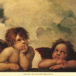 ART - ANGELS HAVE FRIENDS in HIGH PLACES - POSTER LC8-O