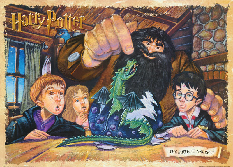 ART-M0VIE- HARRY POTTER- BIRTH of NORBERT - POSTER RW20S