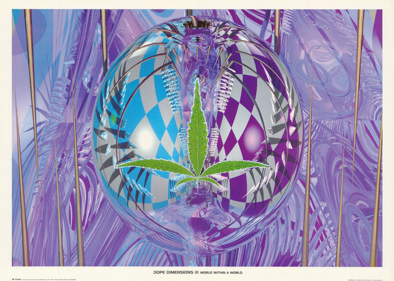 ART-MJ - DOPE DIMENSIONS III - POSTER LW7S